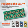 Milling inserts, carbide stainless steel, CNC milling cutters