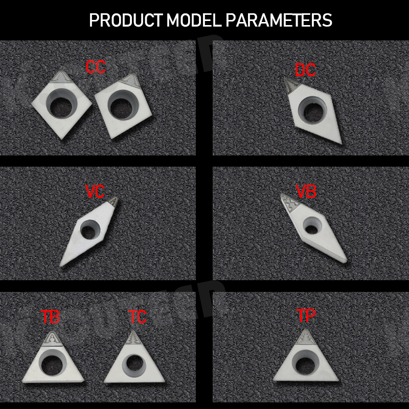 Diamond PCD blade Chip blade cutter cnc indexable insert turning tool 