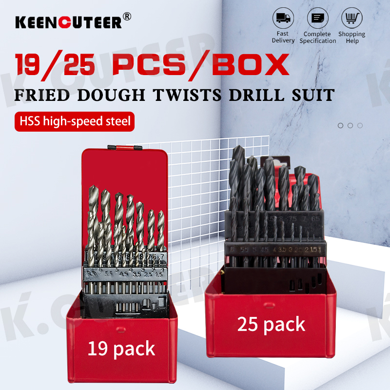 HSS Straight shank twist drill bit Black Coated Straight Shank Drill Bit 