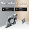 DCGT Carbide Insert for Aluminum SDJCR External Turning Tool Specification