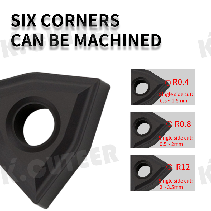 CNC Gray Cast Iron WNMG Blade for MWLNR CNC tools
