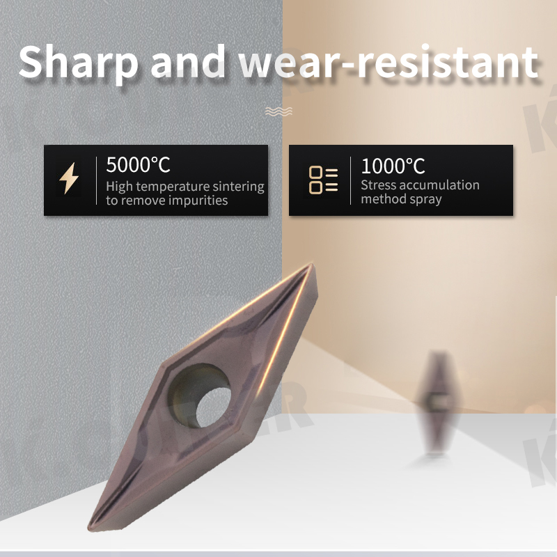 Carbide Insert for SVJCR/L External Turning Tool Stainless Steel Blade Cutter CNC Lathe