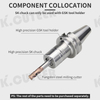 High Precision 0.008 CNC Collet Chuck Drilling Spring Machine Center Chuck