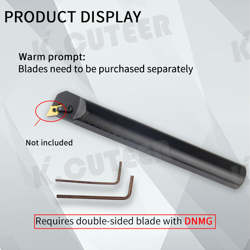  Internal Turning Tool Holder DNMG15 Carbide Inserts Lathe Bar CNC Cutting Tools Set