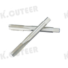 Machine taps with straight grooves