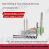 HRC60 Milling Cutter Tungsten Steel Alloy Coating Carbide for Aluminium Parts