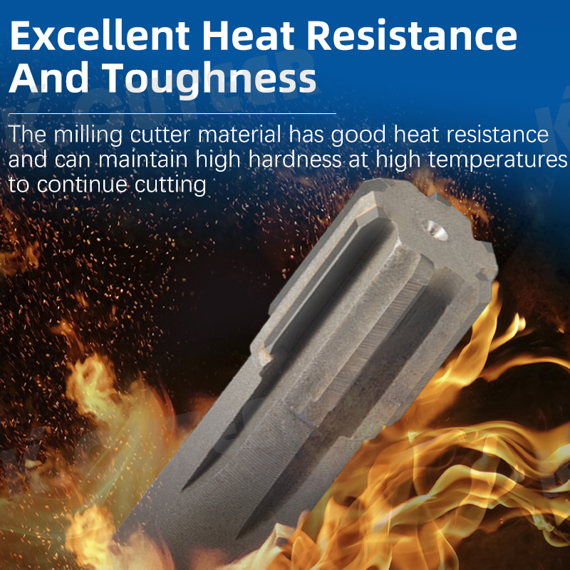  Excellent Heat ResistanceAnd Toughness H7/H8 Inlaid Alloy Straight Handle Readmer 