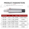 Morse Taper Shank Drill Connecting Rod Lathe CNC Drill For Turning And Milling Tools MTA