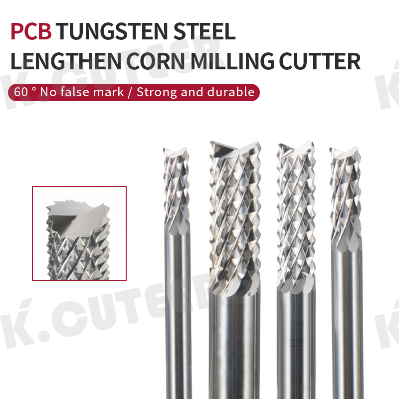 CNC machining machine tool tungsten steel alloy corn milling cutter