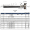 Welded Carbide T Slot Milling Cutter Tungsten Steel End Mill Cutter Router Bit