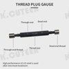 Thread Plug gauge/Ring gauge Screw Gage Fine Pitch Thread Test Tool