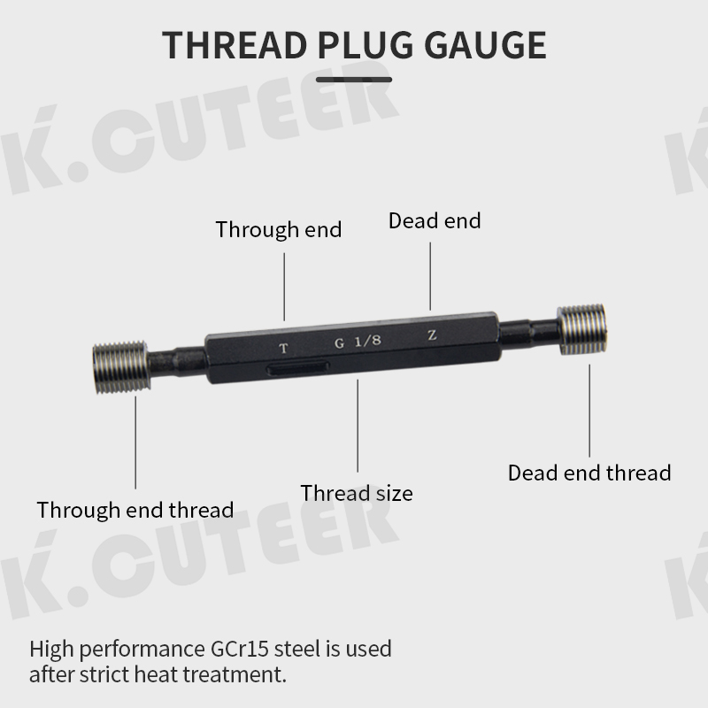 Thread Plug gauge/Ring gauge Screw Gage Fine Pitch Thread Test Tool