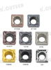 SSBCR1212H09 SSBCR2020K09 SSBCR2020K12 External Turning Tool Holder SCMT Carbide Inserts 