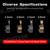 Keencuteer Groove Comma Internal Holder Small Hole Deep Groove Processing Tool