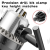 Drill Chuck Metal Heavy Duty Thread Quick Change Adapter Self Tighten 