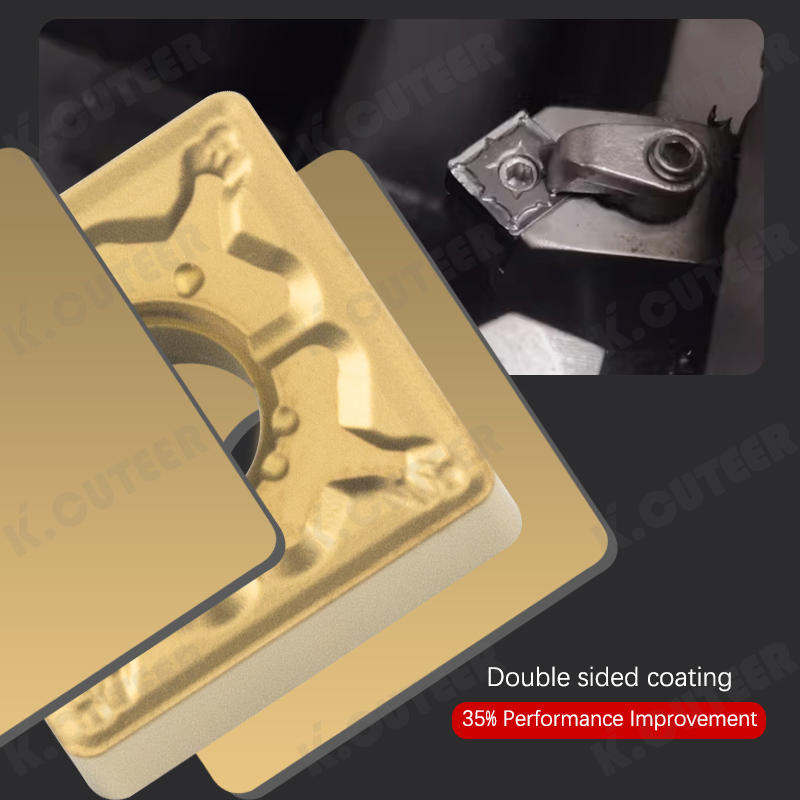 Carbide Insert External Turning Tool Snmg R-S/L-S Insert Stainless Steel Cutter