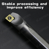 Carbide Blade Lathe Tool Set Tungsten Steel Cutter Bar Internal Hole Turning Tool