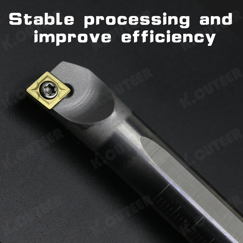 Carbide Blade Lathe Tool Set Tungsten Steel Cutter Bar Internal Hole Turning Tool