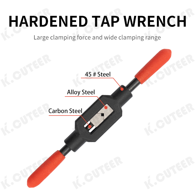 Precision Adjustable Tap Wrench for Enhanced Manual Control