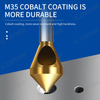 High-Speed Steel Chamfer Cutter with Cobalt Titanium Coating