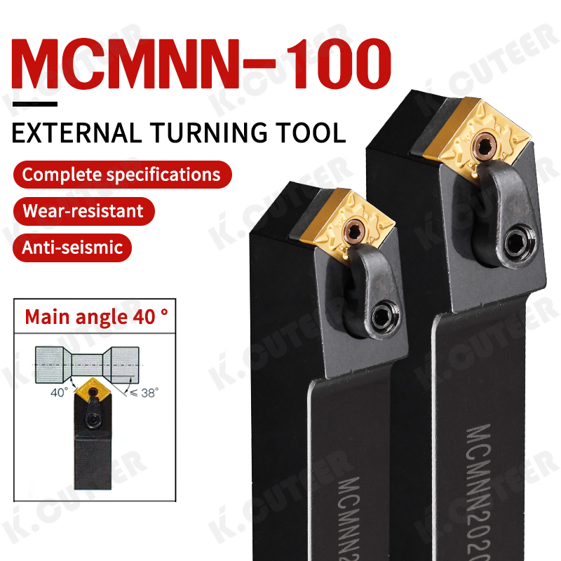 Durable External Turning Tool Holder for Precision Lathe Work