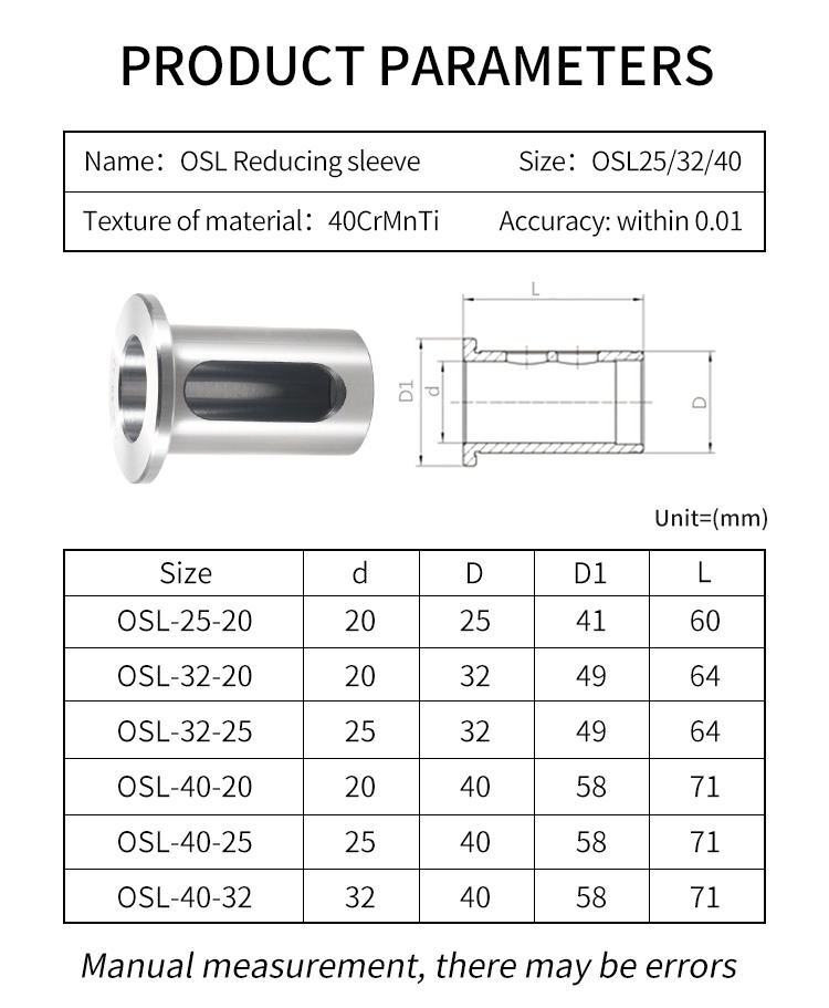 OSL Reducing Sleeve11
