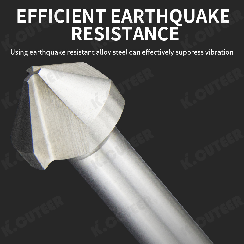 HSS Countersink Chamfering Too Wood Steel Chamfer Cutter Power Tool