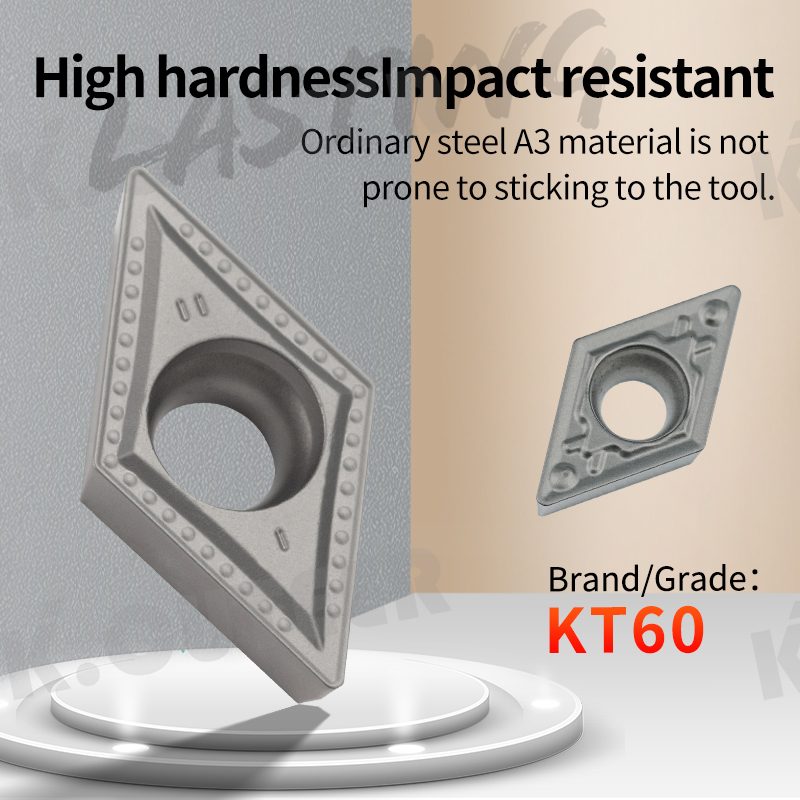 CNC Lathe Tool Dcmt Kt60 Ceramic Insert for Precision Turning Machine