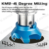 High Precision 45 Degree Angle Aluminium Face Mill Cutter