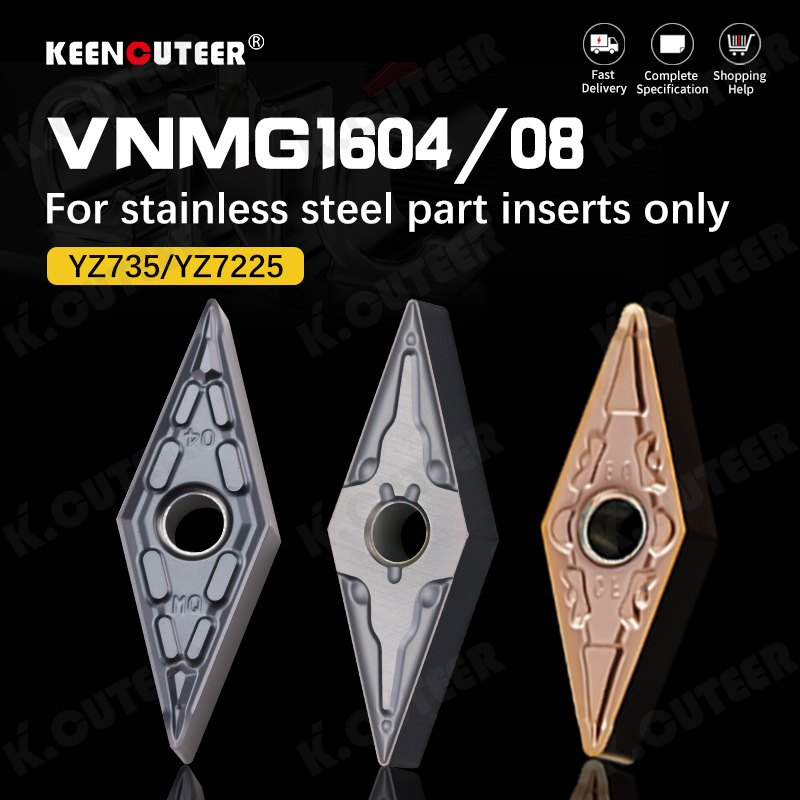 Carbide Inserts for CNC Lathe Turning Tools Vnmg Inserts