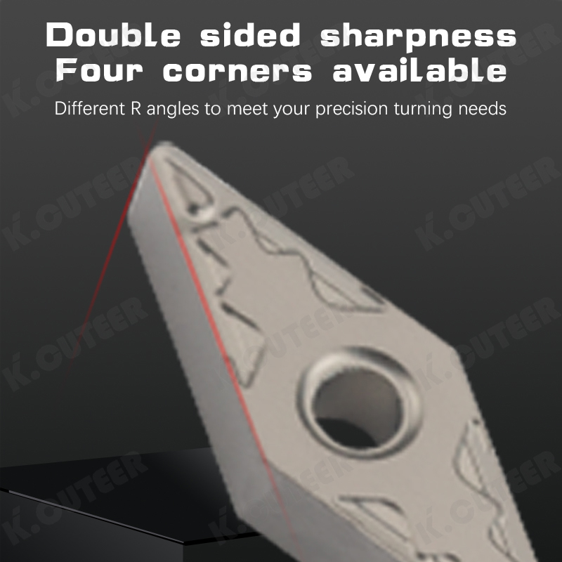 Vnmg Carbide Insert for Cermet Blade Lathe Parts CNC Cutter