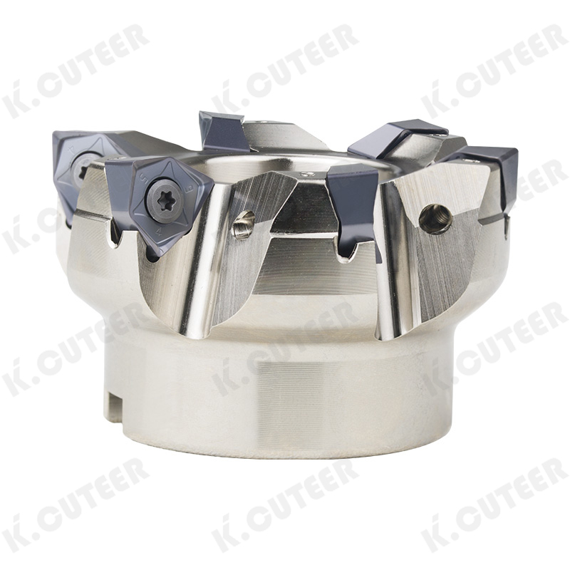 Cutter Head Double Sided Hexagonal Heavy Cutting Milling Cutter Head