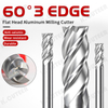 Durable 65° 4-Flute Flat End Mill for CNC Machining