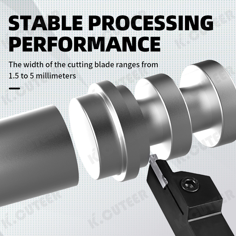CNC Parting and Grooving Inserts Lathe Grooving Cutter for Stainless Steel