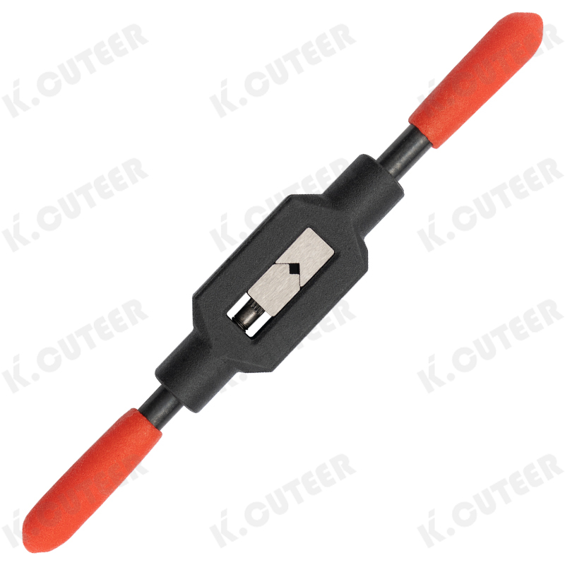 Hand Tap Wrench with Hardened T-Handle Plus Adjustable Manual Threading Tool