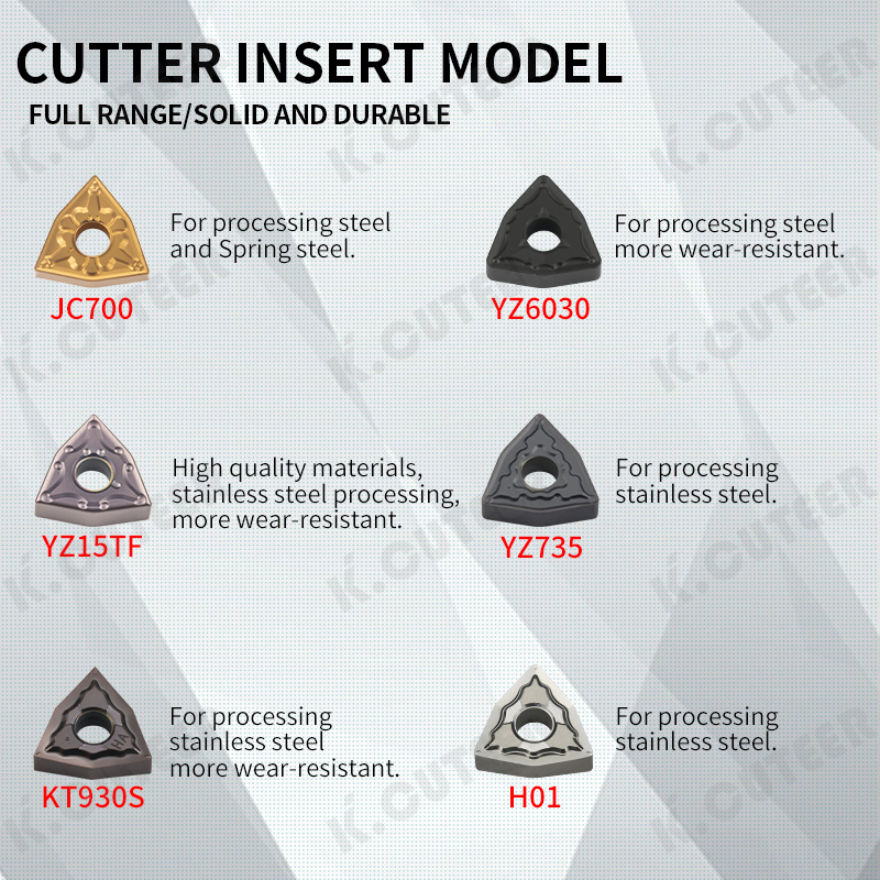 CNC External Turning Tool with Wnmg Carbide Insert 