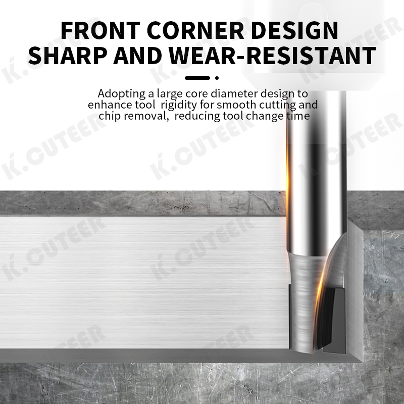 PCD Diamond Chamfer Milling Cutter Carbide Countersink Engraving Bits