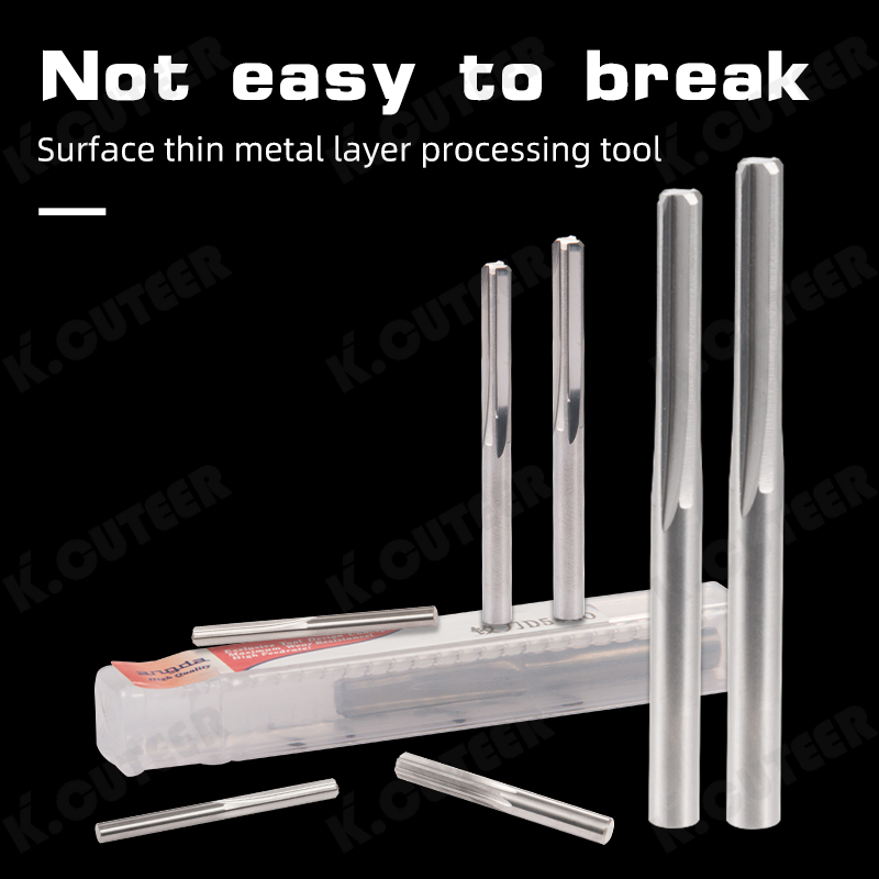 Rigid Straight Shank Machine Reamer Tungsten Steel High Precision