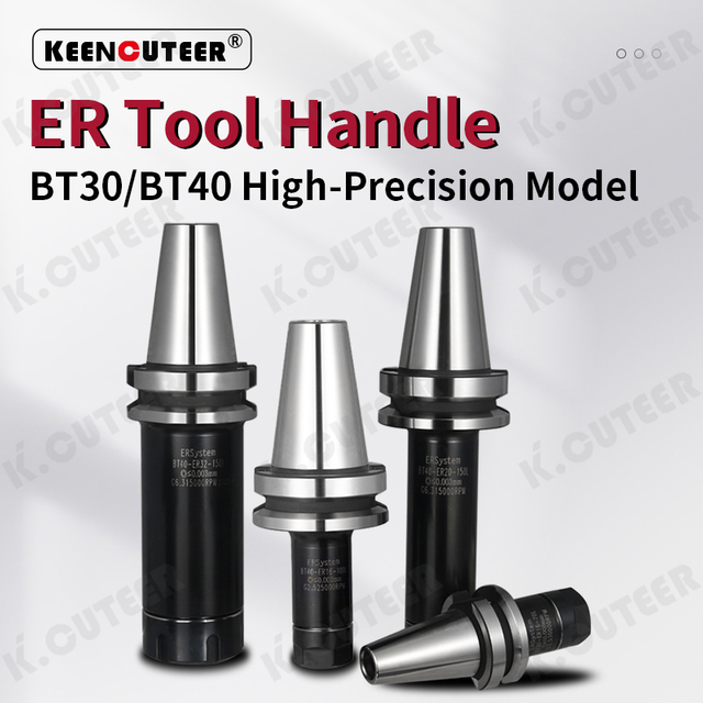 BT40 Dynamic Balancing CNC Tool Holder ER Collet High-Precision Milling Cutter Holder
