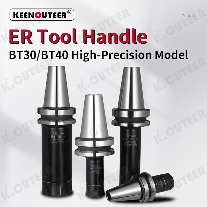 BT40 Dynamic Balancing CNC Tool Holder ER Collet High-Precision Milling Cutter Holder
