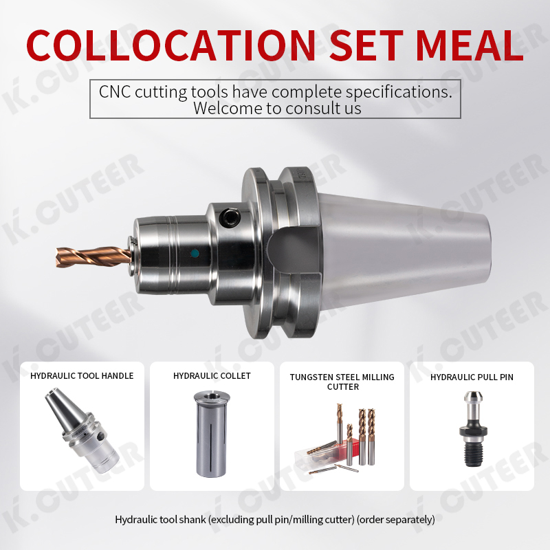CNC Powerful Tool Holder Bt40 Morse Taper Machining Center Collet Dust-Proof Chuck