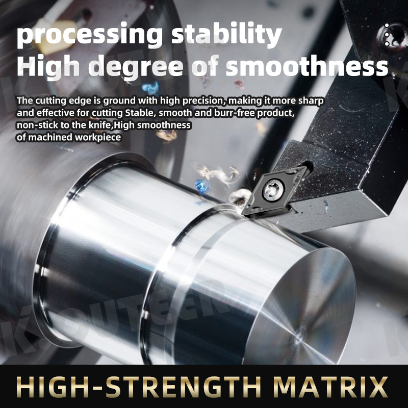 55-Degree Lathe Tool DCMT External and Internal Stainless Steel Special Insert