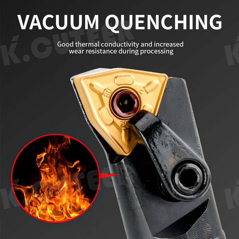 Mwlnr/ L Hardened Shock-Resistant Peach-Shaped CNC Internal Boring Tool Holder