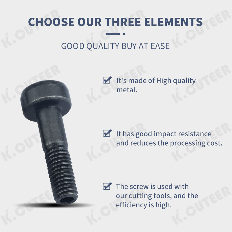 CNC Tool Accessories W-Type Clamping Plate Screw Large Head Rivet Screw