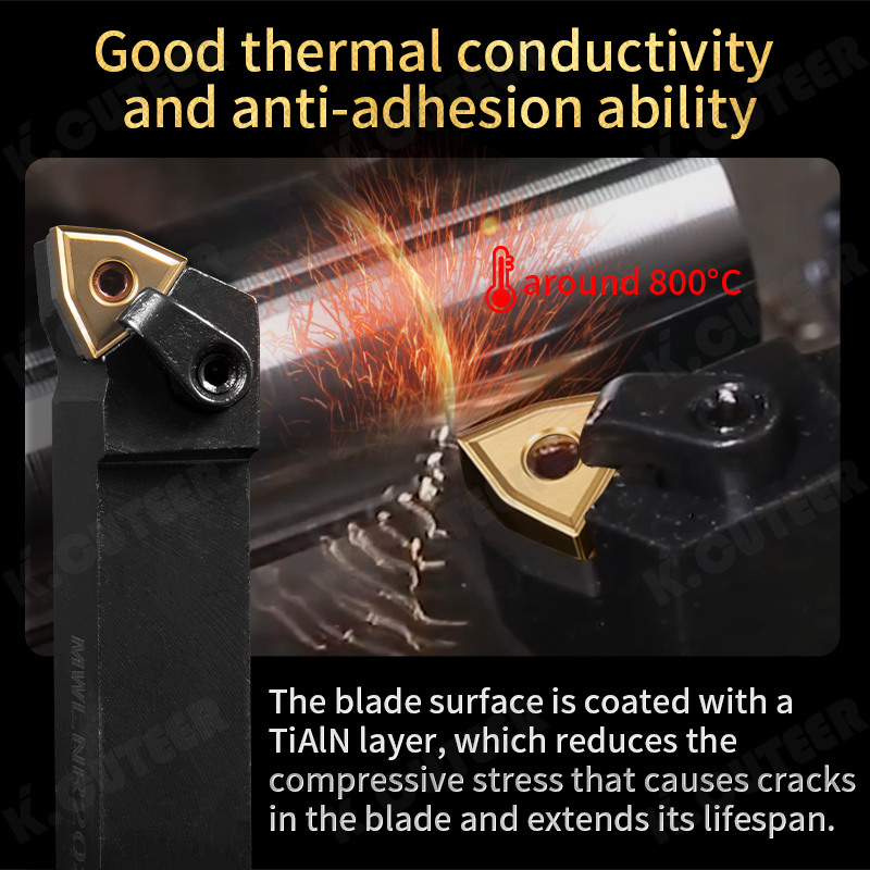 Keencuteer Wear-Resistant High-Hardness Carbide CNC Turning Inserts Dcmt/Ccmt/Tnmg/Wnmg/CBN/Snmg/Cnmg/Mgmn/Mrmn