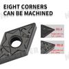 DNMG Blade for Steel DNMG15 TM/PML/PM YZ6030 Carbide Insert for MDJNR/L