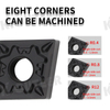 CNMG Blade for Steel CNMG12/16 MA/BF/PR/CQ/PM Carbide Insert for MCGNR/L External Turning Tool