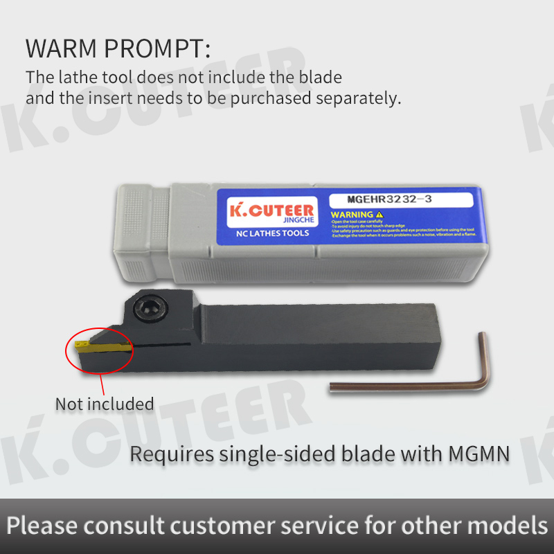 MGEHR3232 Indexable Grooving and Parting Tool
