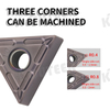  Carbide Insert External Turning Tool Triangular Blade Stainless Steel Cutter CNC Lathe