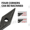 VNMG Blade for Steel VNMG16 MA/TM YZ6030 JC5020 JC800 Carbide Insert for MVQNR/L